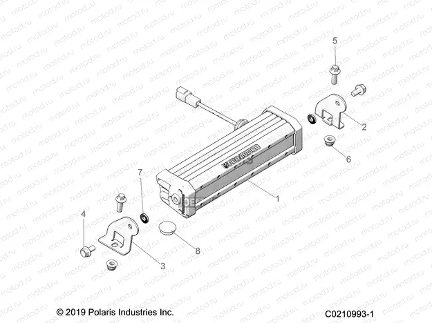 ELECTRICAL | ELECTRICAL, LIGHTBAR - A21SGE95AK (C0210993-1)