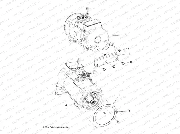 ELECTRICAL | ELECTRICAL, MOTOR, 48 VAC - R15RMAEGJ/GC/EJ (49LEVELECTMTR15EV)