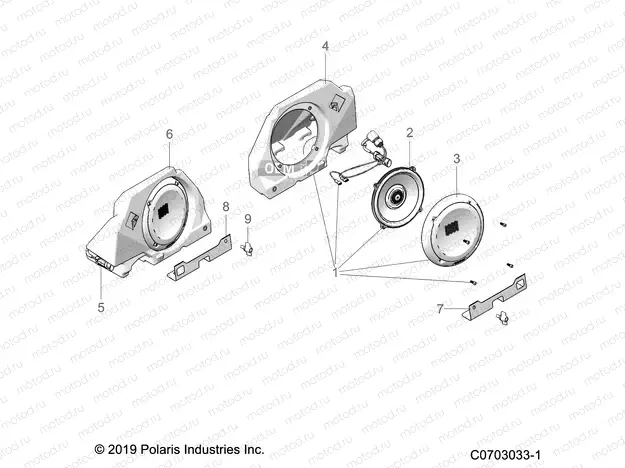 ELECTRICAL | ELECTRICAL, OPTION, AUDIO, REAR - Z21R4F92AH/BH (C0703033-1)
