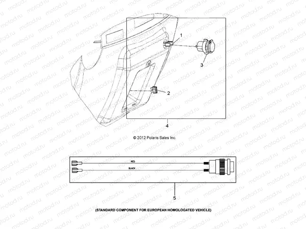 ELECTRICAL | ELECTRICAL, OPTIONS, PLUG KIT and HAZARD SWITCH - L15G2/4/6 ALL OPTIONS (49GEMOPTIONS13KITS)