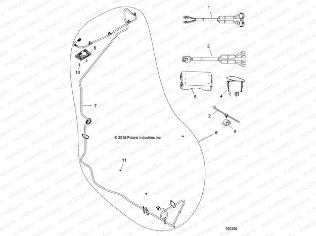 ELECTRICAL | ELECTRICAL, OPTIONS - R16RTU87A9/AS (700396)