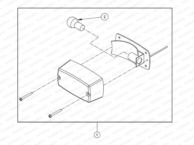ELECTRICAL | ELECTRICAL, REVERSE LAMP - e2/e4/e6/eS/eL/eLXD (49GEMELECTRICAL11REVERSE)