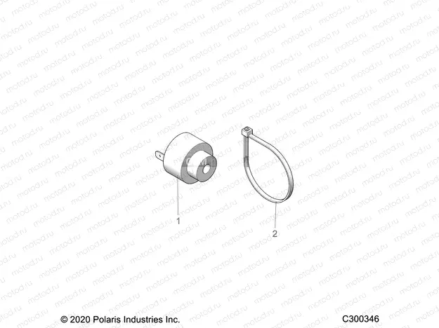 ELECTRICAL | ELECTRICAL, REVERSE WARNING ALARM - L20U2NAFLA (C300346)