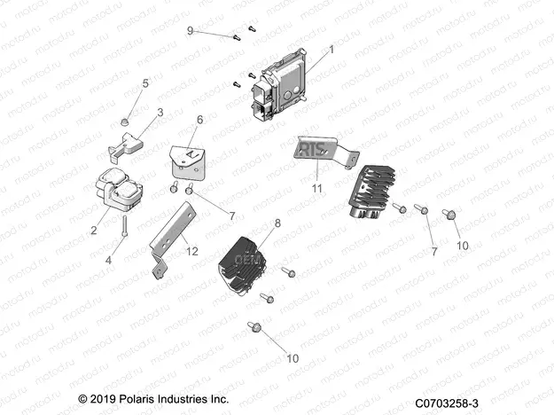 ELECTRICAL | ELECTRICAL, SENSORS and MODULES - D20BBP99A4/B4/FP99A4 (C0703258-3)