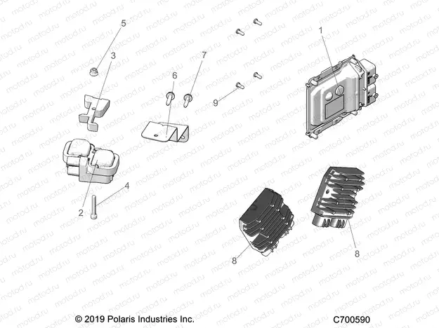 ELECTRICAL | ELECTRICAL, SENSORS and MODULES - R20T6U99AM/AS/BM/BS (700590)