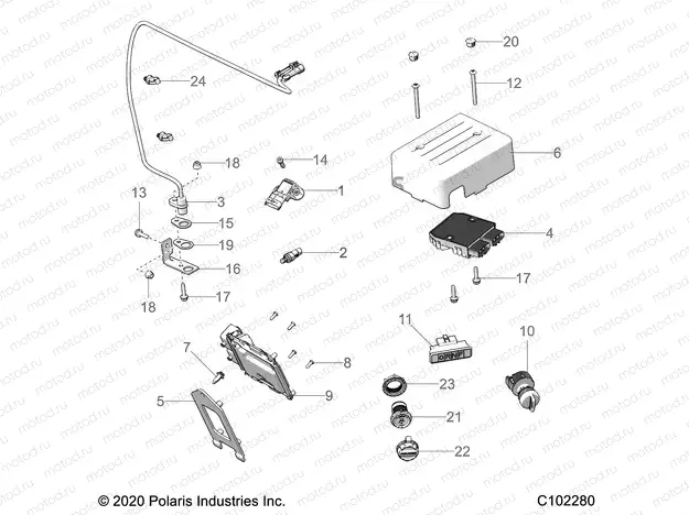 ELECTRICAL | ELECTRICAL, SENSORS, MODULES, and SWITCHES - A21HAB15A2/B2 (C102280)