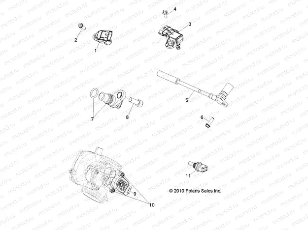 ELECTRICAL | ELECTRICAL, SENSORS - R11VH76/VY76 ALL OPTIONS (49RGRELECT11RZRS)