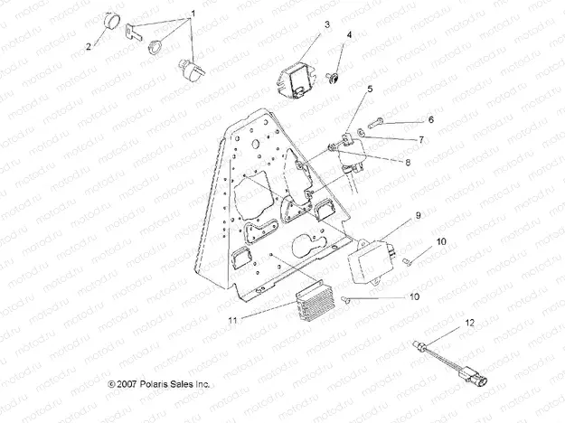 ELECTRICAL | ELECTRICAL, SWITCHES and SENSORS - A09CA32AA (49ATVELECT08BOSS)