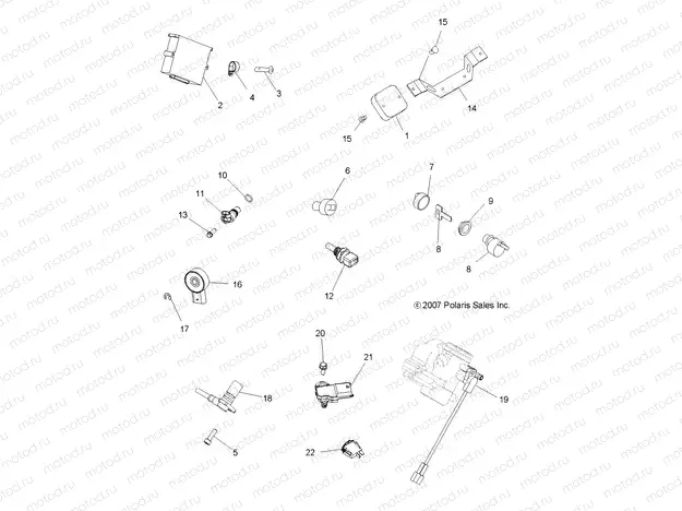 ELECTRICAL | ELECTRICAL, SWITCHES and SENSORS and ECM - A08TN68AX/AZ (49ATVELECT08SPX27)