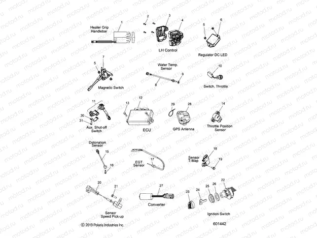 ELECTRICAL | ELECTRICAL, SWITCHES, SENSORS and COMPONENTS - S20DDL8PS ALL OPTIONS (601442)