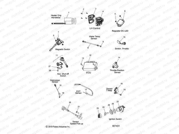 ELECTRICAL | ELECTRICAL, SWITCHES, SENSORS and COMPONENTS - S20EEG6PSL (601431)
