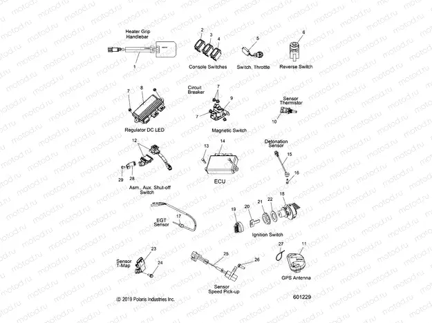 ELECTRICAL | ELECTRICAL, SWITCHES, SENSORS and COMPONENTS - S20EFT8R/EFN8R ALL OPTIONS (601229)
