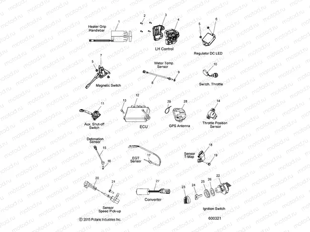 ELECTRICAL | ELECTRICAL, SWITCHES, SENSORS and COMPONENTS - S20EKL8PS (600321)