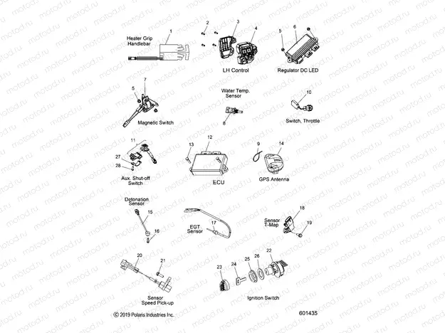 ELECTRICAL | ELECTRICAL, SWITCHES, SENSORS and COMPONENTS - S20ELS8RS/8RE (601435)