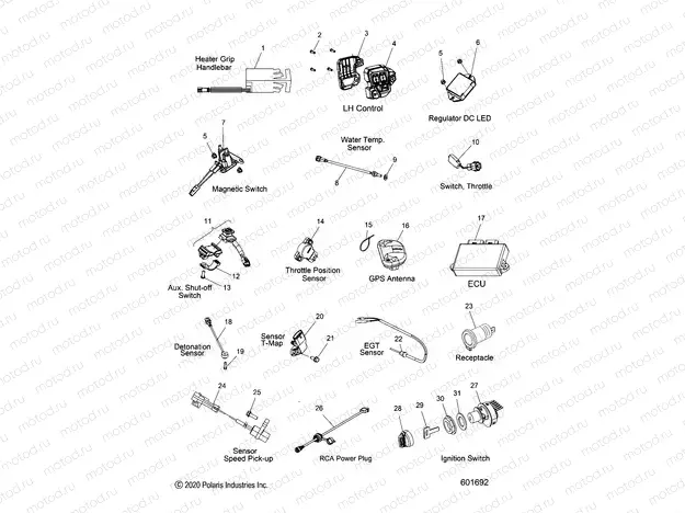 ELECTRICAL | ELECTRICAL, SWITCHES, SENSORS and COMPONENTS - S21EDE6PS ALL OPTIONS (601692)