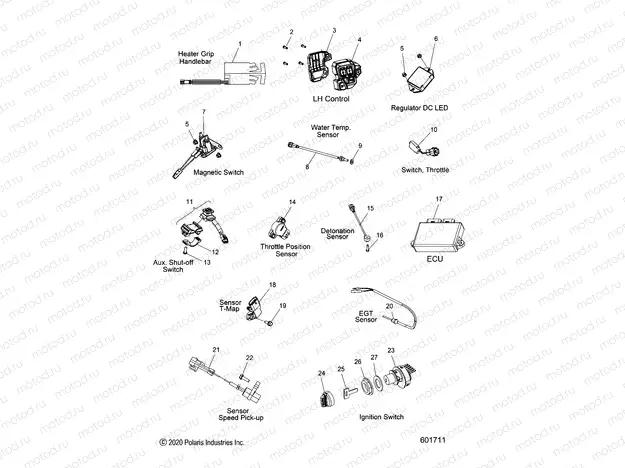 ELECTRICAL | ELECTRICAL, SWITCHES, SENSORS and COMPONENTS - S22EKB6PSL (601711)