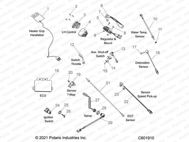 ELECTRICAL | ELECTRICAL, SWITCHES, SENSORS and COMPONENTS - S22TDL6KSA ALL OPTIONS(601910)