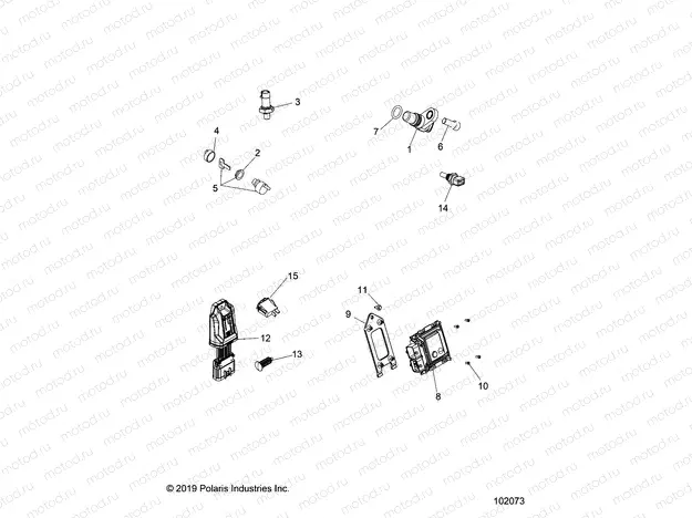 ELECTRICAL | ELECTRICAL, SWITCHES, SENSORS and ECL - A20S6E57F1/FL (102073)
