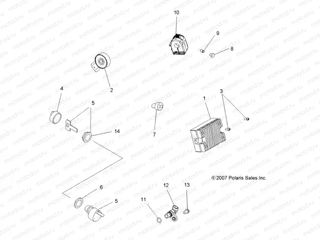 ELECTRICAL | ELECTRICAL, SWITCHES, SENSORS and ECM - A10LB27AA (49ATVELECT08SP400)