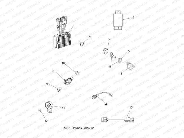 ELECTRICAL | ELECTRICAL, SWITCHES, SENSORS and ECM - A11MH50FF (49ATVELECT11SP500F)