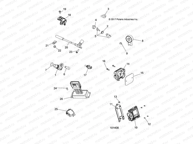ELECTRICAL | ELECTRICAL, SWITCHES, SENSORS and ECM - A19SDS57P5