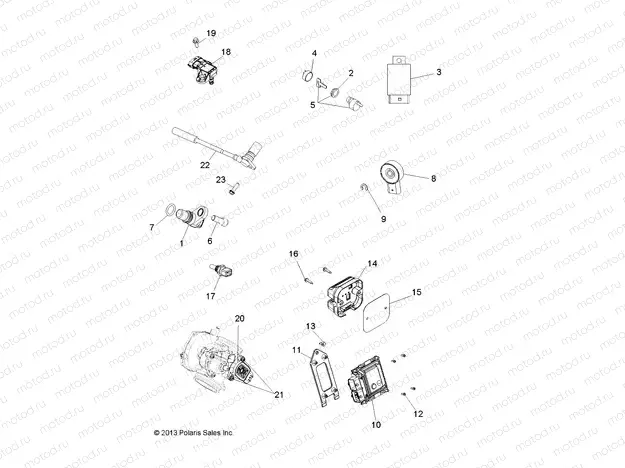 ELECTRICAL | ELECTRICAL, SWITCHES, SENSORS and ECM MODULES - A14DH57FJ (49ATVELECT14SP570F)