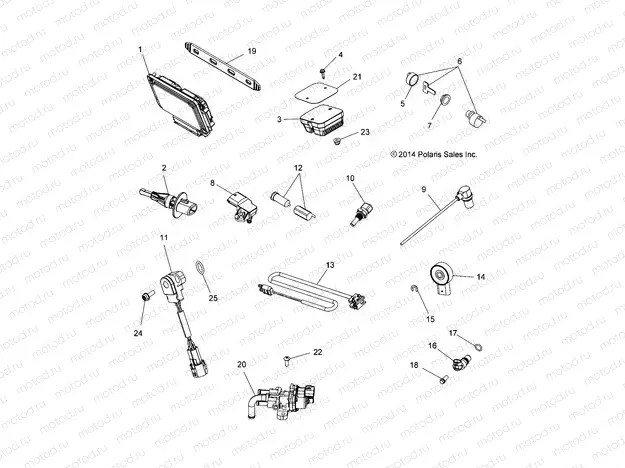 ELECTRICAL | ELECTRICAL, SWITCHES, SENSORS, ECU and CONTROL MODULES - A15SXE85HI (49ATVSWITCHES15850SP)