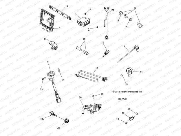 ELECTRICAL | ELECTRICAL, SWITCHES, SENSORS, ECU and CONTROL MODULES - A18SVE95BR