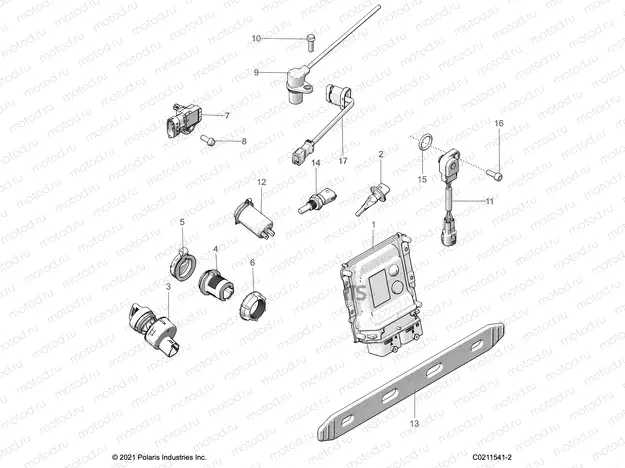 ELECTRICAL | ELECTRICAL, SWITCHES, SENSORS, ECU and CONTROL MODULES - A22SXZ85A9/AF/AX (C0211541-2)