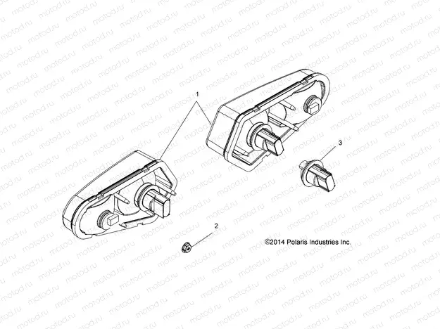 ELECTRICAL | ELECTRICAL, TAILLAMPS - A16SJE57AB (49ATVTAILLAMPS1570SPTR)