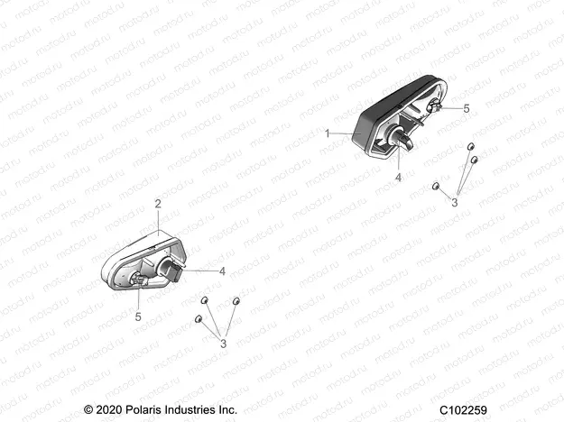 ELECTRICAL | ELECTRICAL, TAILLAMPS - A23SDE57P4 (C102259)