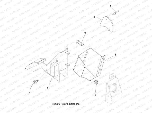 ELECTRICAL | ELECTRICAL, THROTTLE PEDAL - R10RC08GA/GH/FA/FH (49LEVTHROTTLE10SDW)