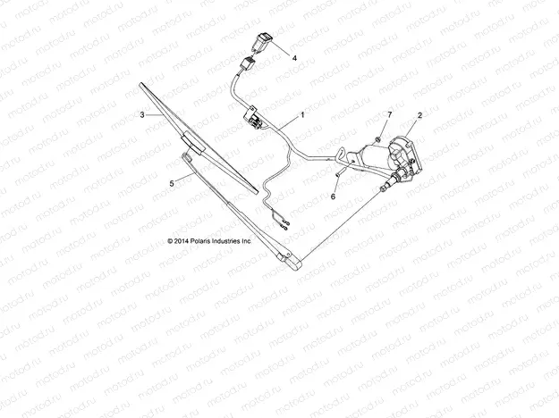 ELECTRICAL | ELECTRICAL, WINDSHIELD WIPER - L20U2NAFLA (49GEMWIPER15FLA)