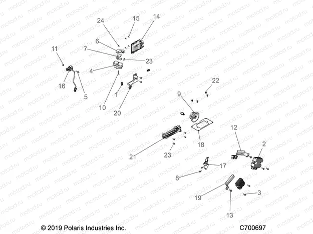 ELECTRICAL | ELECTRICAL, WIRE HARNESS COMPONENTS - R20RRB99/A/B (C700697)