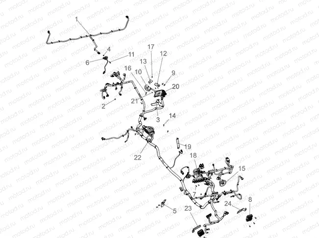 ELECTRICAL | ELECTRICAL, WIRE HARNESS COMPONENTS - R20RSR99A/B (C700856)