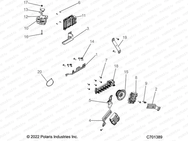 ELECTRICAL | ELECTRICAL, WIRE HARNESS, COMPONENTS - R22RSH99AG/BG (C701263)