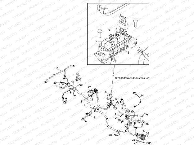 ELECTRICAL | ELECTRICAL, WIRE HARNESS GPS - Z17VAX87AK (701085)