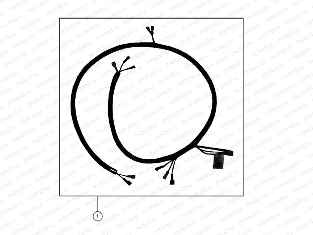 ELECTRICAL | ELECTRICAL, WIRE HARNESS, HEADLIGHT, NEW YORK - e2/e4/e6/eS/eL/eLXD (49GEMELECTRICAL11HEADLIGHTNY)