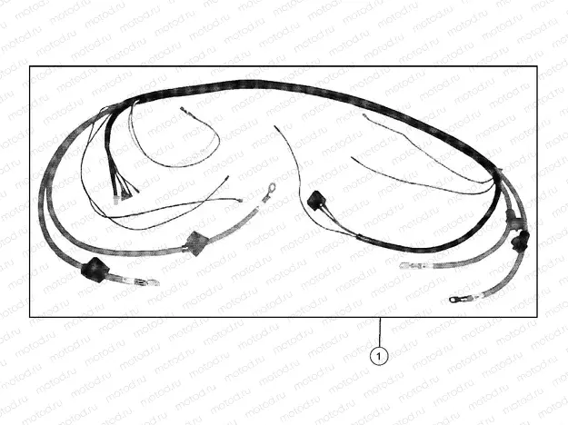 ELECTRICAL | ELECTRICAL, WIRE HARNESS, MAIN REAR POWER w/NINE 8V BATTERY OPTION - e6wSopt (49GEMELECTRICAL11HARNESSOPT)