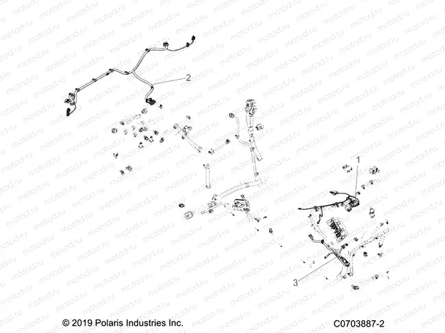 ELECTRICAL | ELECTRICAL, WIRE HARNESS, PERIPHERAL - Z20RAB92AC/BC/AR/BR (C0703887-2)