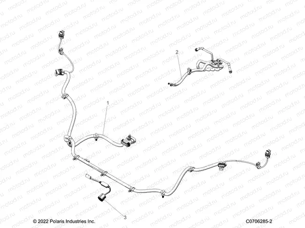 ELECTRICAL | ELECTRICAL, WIRE HARNESS, PERIPHERAL - Z23RAB92A/92B (C0704387-1)