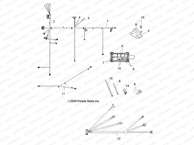 ELECTRICAL | ELECTRICAL, WIRE HARNESSES - R10RH45AG/AH/AR (49RGRHARNESS10)