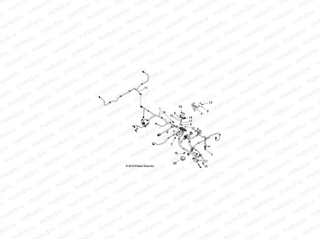 ELECTRICAL | ELECTRICAL, WIRE HARNESSES - R15RMA32AA/AJ (49RGRHARNESS15325)