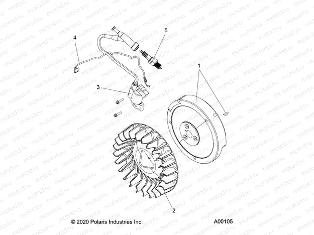 ELECTRICAL - IGNITION - P20GGGFNA/GGGGNA (A00105) | ELECTRICAL - IGNITION - P20GGGFNA/GGGGNA (A00105)