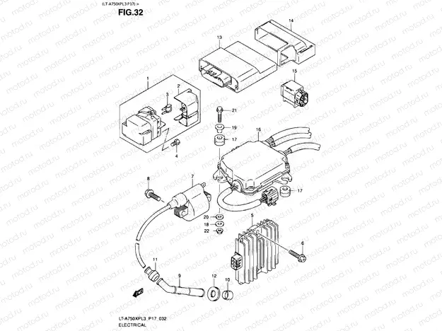 ELECTRICAL (LT-A750XPL3 P17)