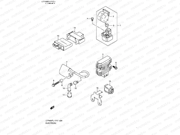 ELECTRICAL (LT-F400FL1 P17)