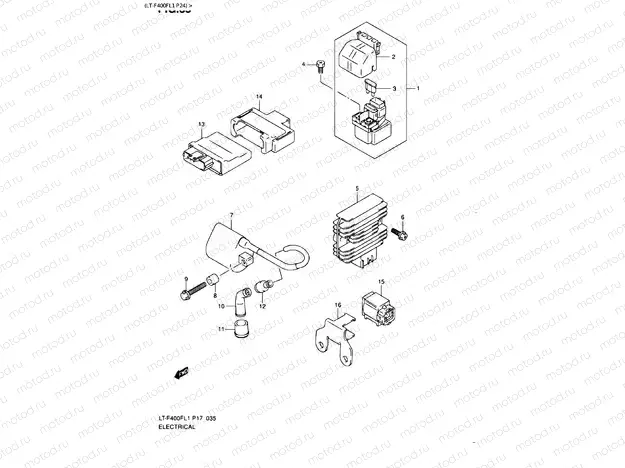 ELECTRICAL (LT-F400FL1 P24)