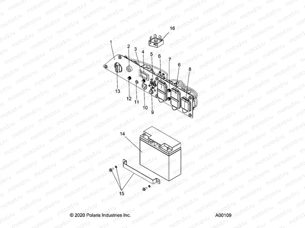 ELECTRICAL - PANEL and BATTERY - P20GGGFNA/GGGGNA (A00109) | ELECTRICAL - PANEL and BATTERY - P20GGGFNA/GGGGNA (A00109)