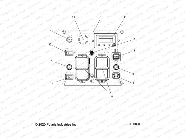 ELECTRICAL PANEL - P20GDGDNA (A00094) | ELECTRICAL PANEL - P20GDGDNA (A00094)