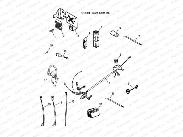 ELECTRICAL PARTS - A05PB20AA/AB/AC/AD (4999659965C04) | ELECTRICAL PARTS - A05PB20AA/AB/AC/AD (4999659965C04)